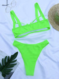 Heaven - Geribbelde Bikini - River Mode