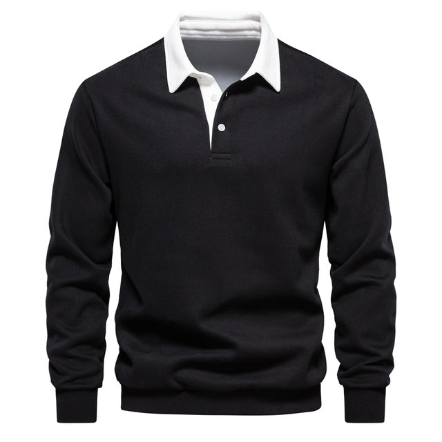 MAURITS - Winter Polo Pullover