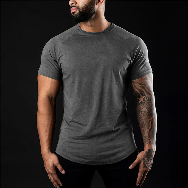 Basic Zomer T-Shirt voor Heren - River Mode