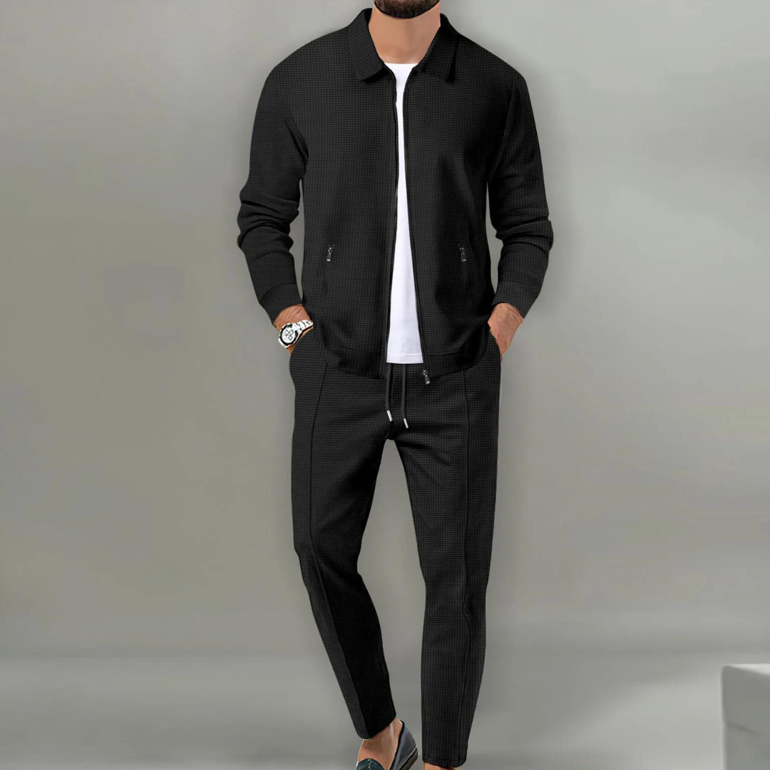 Lorenzo Matching Set | Stijlvol twee-delige set voor mannen - River Mode