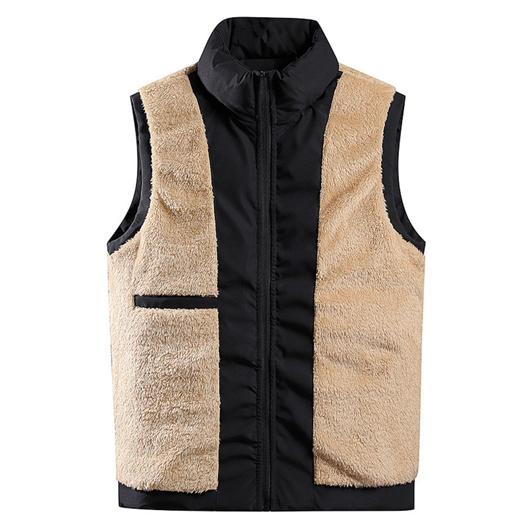 Rivers - Warm Geweven Bodywarmer Voor Heren - River Mode