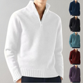 Adam - Elegante Half Zip Sweater Voor Heren - River Mode