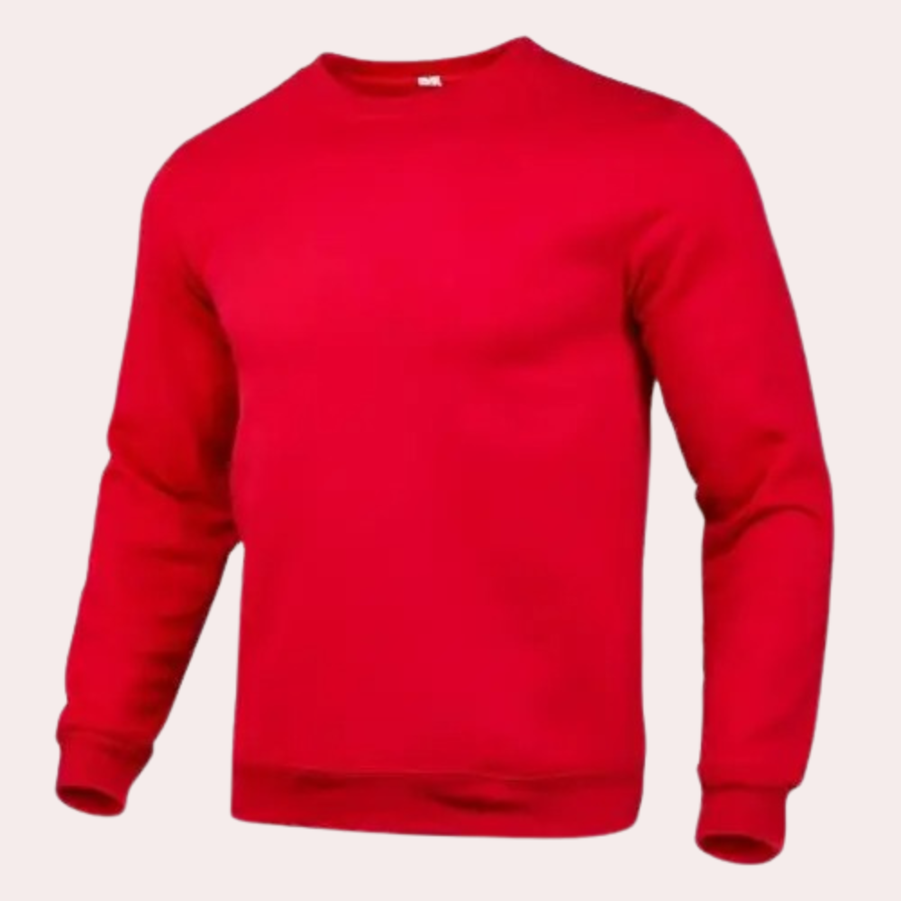 Solo - Casual Herensweater Voor De Herfst - River Mode