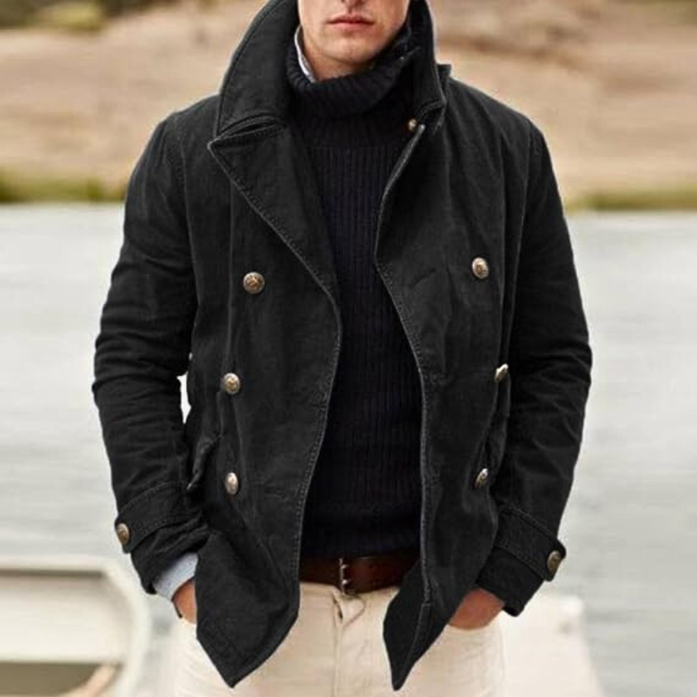 SMITH - Elegante Herenjas met knopen - River Mode