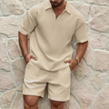 Moveo - Luxe Zomerset voor mannen: Polo + Short - River Mode