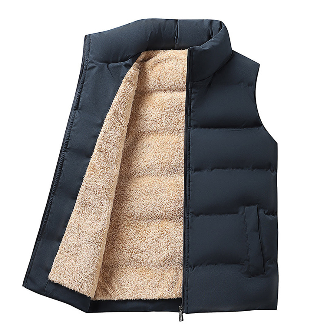 Rivers - Warm Geweven Bodywarmer Voor Heren - River Mode