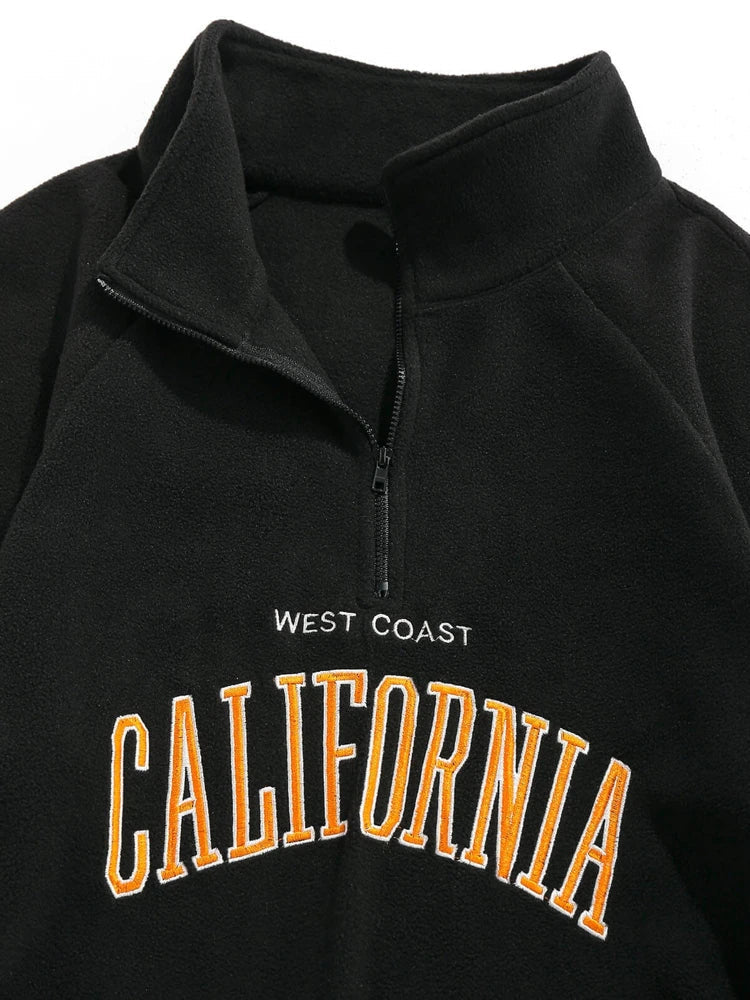 California - Vintage Fleece California Sweater - River Mode