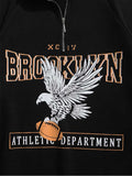 Brooklyn - Sweater Half Zip Voor Mannen - River Mode