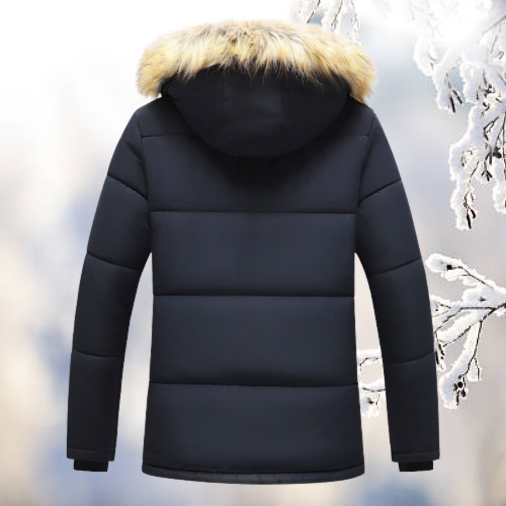 LENN | Parka Winterjas Met Bontkraag Voor Heren - River Mode